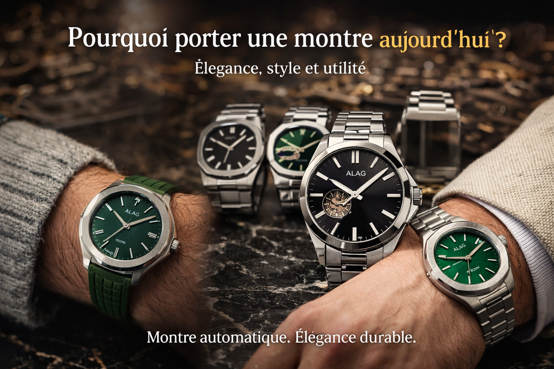 Pourquoi porter une montre aujourd’hui ? Élégance, style et utilité