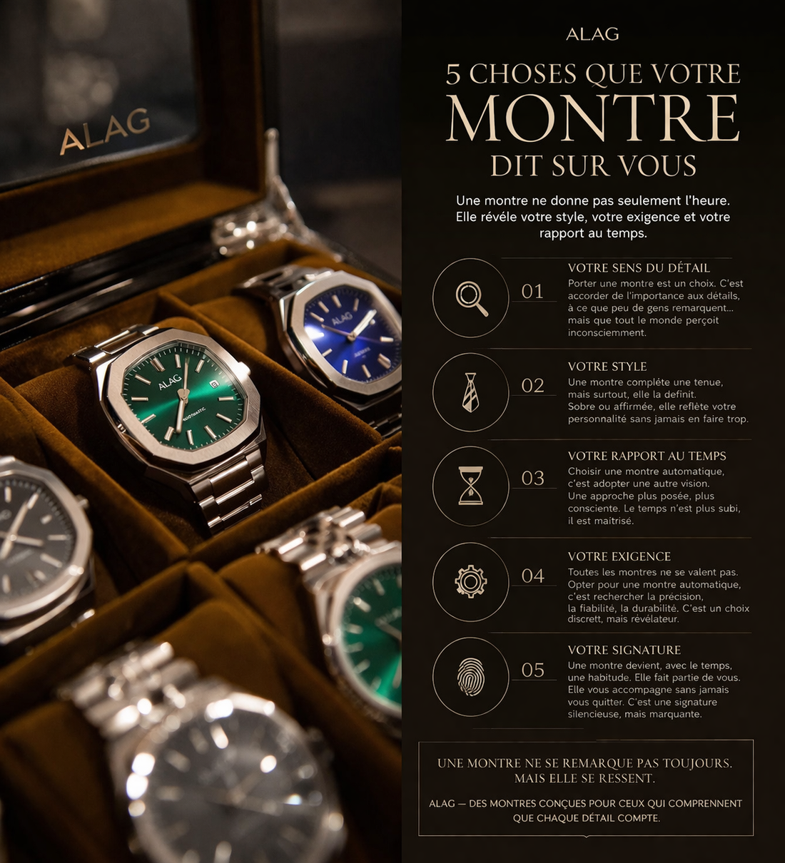 5 choses que votre montre dit sur vous